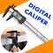Digital Caliper Electronic Ruler Gauge Measuring Vernier DIY Handy Tool